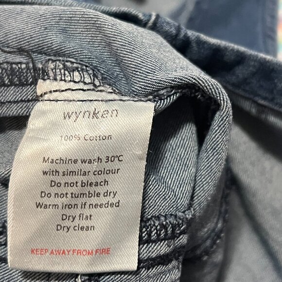 Wynken Amore Denim Pinafore Size 3 Blue - Picture 5 of 5